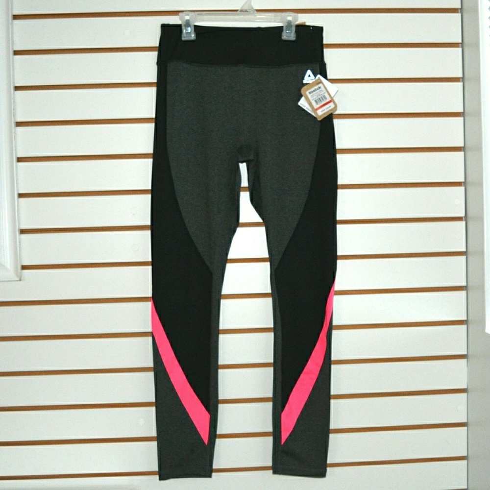 Reebox Power Mix Color Block Leggings